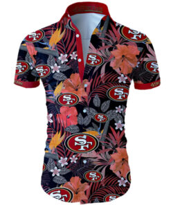 49ers aloha shirt, 49ers hawaiian, 49ers hawaiian shirt, hawaiian 49ers shirt, niners hawaiian shirt, san francisco 49ers hawaiian shirt